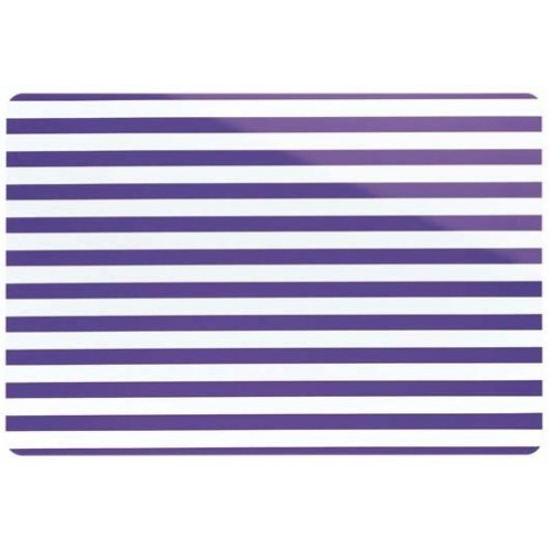 KELA Przezroczysta podkładka w purpurowe paski CADS 42,5 x 28,5 cm KL-10892 KELA Przezroczysta podkładka w purpurowe paski CADS 42,5 x 28,5 cm KL-10892