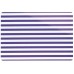 KELA Przezroczysta podkładka w purpurowe paski CADS 42,5 x 28,5 cm KL-10892