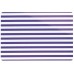 KELA Przezroczysta podkładka w purpurowe paski CADS 42,5 x 28,5 cm KL-10892