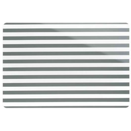 KELA Przezroczysta podkładka w szare paski CADS 42,5 x 28,5 cm KL-10895 KELA Przezroczysta podkładka w szare paski CADS 42,5 x 28,5 cm KL-10895