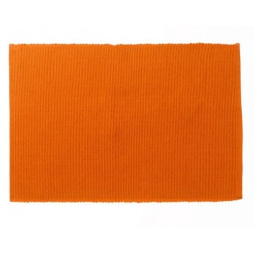 KELA Bawełniana podkładka pod nakrycie PUR 48 x 33 cm, pomarańczowa KL-77767