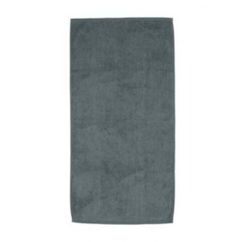 KELA Bawełniany ręcznik LADESSA 70 x 140 cm ciemny szary KL-22060