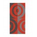 KELA Bawełniany ręcznik LADESSA 70 x 140 cm czerwony/szary KL-2220