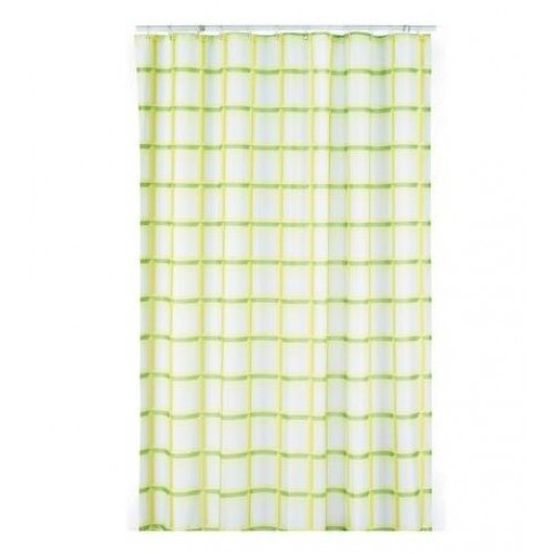 KELA Zasłona prysznicowa 180x200cm LANETA zielona KL-22082 KELA Zasłona prysznicowa 180x200cm LANETA zielona KL-22082
