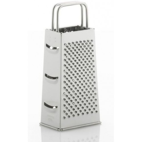 KELA Stalowa tarka czterościenna z 4 rodzajami ostrzy PROFI 21,5 × 9,5 × 6,5 cm KL-19065