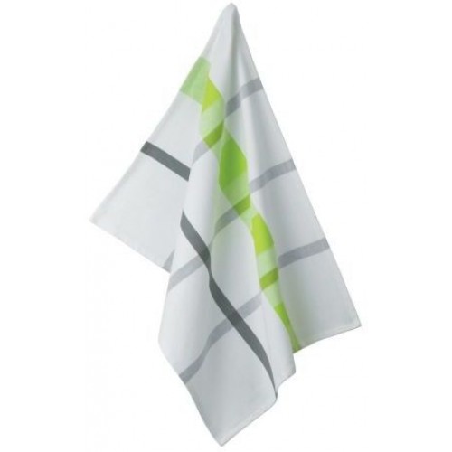 KELA Bawełniana ściereczka kuchenna MADLENE 70x50 cm, biała w kratę KL-11329