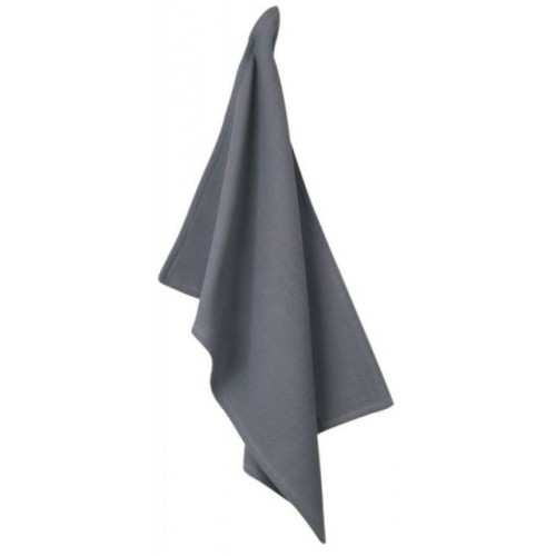 KELA Bawełniana ściereczka kuchenna AMALIE 70x50 cm szara KL-15565