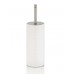 KELA Szczotka do WC w ceramicznym stojaku GROOVE biała ceramika KL-20822