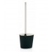 KELA Szczotka toaletowa do WC w ceramicznym pojemniku POLLUX, czarna KL-22403
