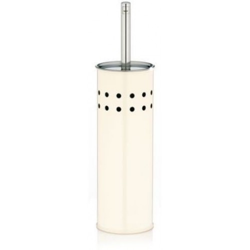 KELA Szczotka toaletowa do WC w stalowym stojaku VANILLE waniliowa KL-22517 KELA Szczotka toaletowa do WC w stalowym stojaku VANILLE waniliowa KL-22517