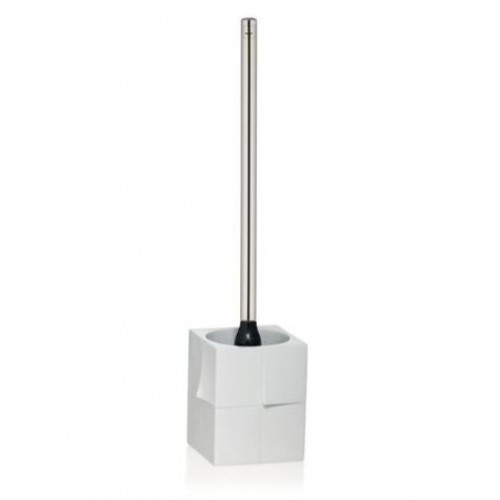 KELA szczotka do WC DOBLEZ poly, biały 9,5x9,5x43cm KL-22798