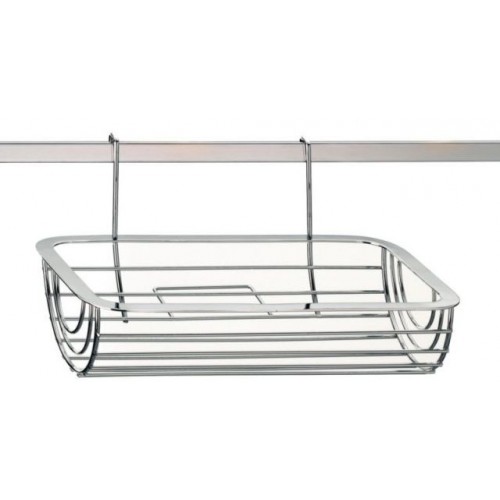 KELA Uchwyt na ręczniki papierowe PRISMA 34 × 10 × 15,5 cm chrom KL-19638