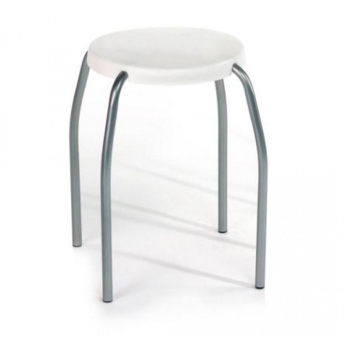 KELA Krzesło / tamoret LYON biały KL-18793