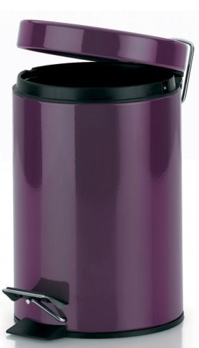 KELA Kosmetyczny / łazienkowy kosz na śmieci 3L BERRY ciemny fioletowy KL-21445 KELA Kosmetyczny / łazienkowy kosz na śmieci 3L BERRY ciemny fioletowy KL-21445