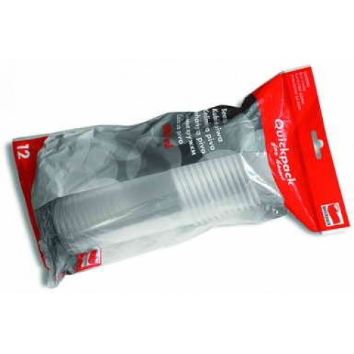 Quickpack Jednorazowe kubki na piwo 500 ml - 24 szt. Q055 Quickpack Jednorazowe kubki na piwo 500 ml - 24 szt. Q055