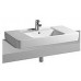KERAMAG Renova Nr. 1 Plan umywalka nablatowa z otworem 100 x 48 cm 125100000