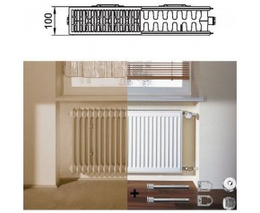 Kermi Therm X2 Profil-K Grzejnik modernizacyjny 22 554 / 500 FK022D505