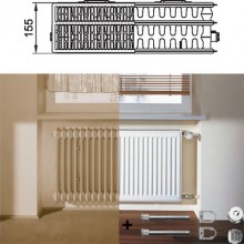 Kermi Therm X2 Profil-K Grzejnik modernizacyjny 33 954 / 1600 FK033D916