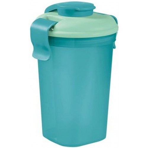 CURVER LUNCH & GO L 0,6L 11x11x18cm Kubek niebieski 00740-B36 CURVER LUNCH & GO L 0,6L 11x11x18cm Kubek niebieski 00740-B36