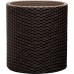 KETER MEDIUM CYLINDER Doniczka, 36 x 36 x 37,3 cm, rattan, brązowa 17197835