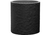 KETER SMALL CYLINDER Doniczka, 28 x 28 x 28,3 cm, rattan, antracyt 17197833