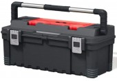 KETER HAWK 26" Skrzynka narzędziowa z organizerem 66x29x27cm, czarny/czerwony 17181010