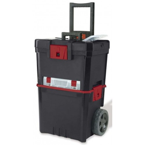 KETER Mobilna walizka narzędziowa 42x29x62,5cm czarny 17181812