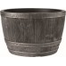 STEWART BLENHEIM HALF BARREL 81L Donica, 61 x 42 cm, pewter 17207569