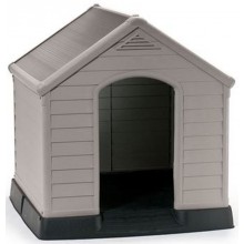 KETER DOG HOUSE Buda dla psa, 95 x 99 x 99 cm, szara 17360369