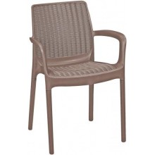 KETER BALI MONO Krzesło ogrodowe, 55 x 60 x 83 cm, cappuccino 17190206