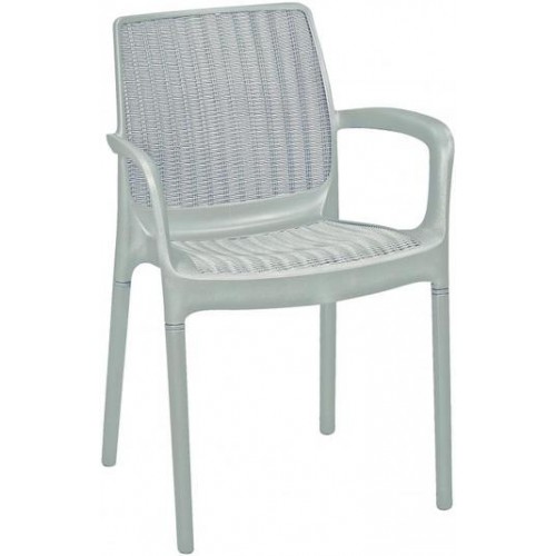 KETER BALI MONO Krzesło ogrodowe, 55 x 60 x 83 cm, białe 17190206