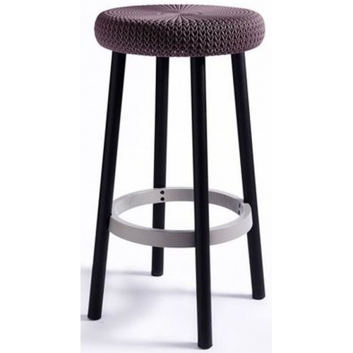 KETER COZY Stołek barowy Hoker Stool, fioletowy 17205144