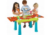 KETER CREATIVE FUN TABLE Wielofunkcyjny stolik, turkusowy/czerwony 17184058
