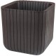 KETER CUBE PLANTER L Doniczka, 39,5 x 39,5 x 39,5 cm, brązowa 17201220