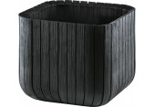KETER CUBE PLANTER M Doniczka, 29,5 x 29,5 x 29,7 cm, antracyt 17202066