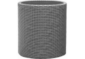 KETER SMALL CYLINDER Doniczka, 28 x 28 x 28,3 cm, rattan, srebrny szary 17197833