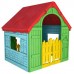 KETER FOLDABLE PLAYHOUSE Domek ogrodowy, żółty/czerwony/niebieski 17202656