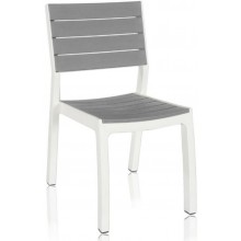 KETER HARMONY Krzesło ogrodowe, 49 x 58 x 86 cm, biały/szary 17201232