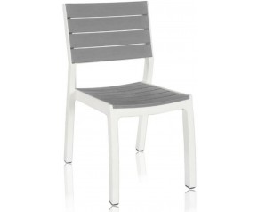 KETER HARMONY Krzesło ogrodowe, 47 x 60 x 86 cm, biały/jasny szary 17201232