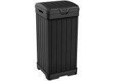 KETER BALTIMORE 125L Pojemnik na śmieci, 41 x 41 x 87,4 cm, czarny 17206192