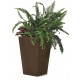 KETER RATTAN PLANTER M 55,4L Średnia doniczka rattanowa, 38,5 x 57 cm, brązowa 17192301