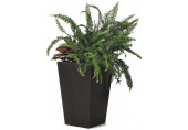 KETER RATTAN PLANTER M 55,4L Średnia doniczka rattanowa, 38,5 x 57 cm, antracyt 17192301