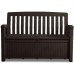 KETER PATIO BENCH 227L Ławka ogrodowa z pojemnikiem 138,6 x 63,5 x 88 cm, brązowa 17202690