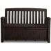 KETER PATIO BENCH 227L Ławka ogrodowa z pojemnikiem 138,6 x 63,5 x 88 cm, brązowa 17202690