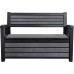 KETER HUDSON STORAGE BENCH 227L Ławka ogrodowa ze schowkiem, grafit 17204490