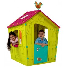 KETER MAGIC PLAYHOUSE Domek dla dzieci, zielony/fioletowy 17185442