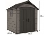 KETER PREMIER 757 Domek ogrodowy, 228 x 223 x 252 cm 17210357