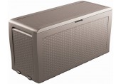 KETER SAMOA RATTAN 270L Skrzynia ogrodowa 117 x 45 x 57 cm, cappuccino 17209570