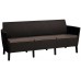 KETER SALEMO 3 Sofa, 187 x 67 x 76 cm, brązowy/szaro-bežowy 17209039