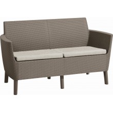 KETER SALEMO 2 Sofa, 133 x 67 x 76 cm, cappuccino/beżowy 17209038